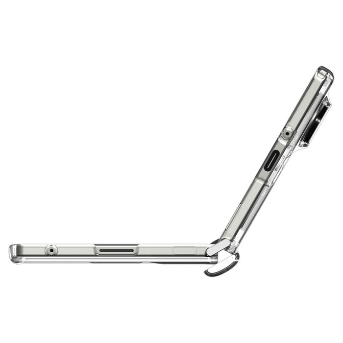 SPIGEN ULTRA HYBRID PRO MAG MAGSAFE GALAXY Z FOLD 7 TRASPARENTE/BIANCO