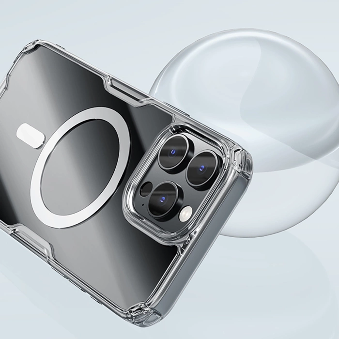 Etui Nillkin Nature TPU Pro Magnetic iPhone 16 (biały)