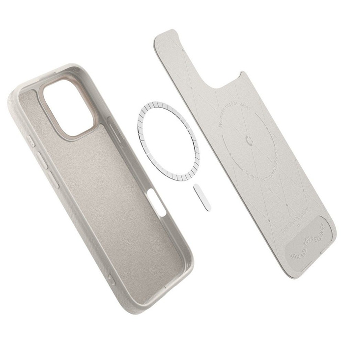 Funda Spigen Mag MagSafe IPhone CREMA CYRILL KAJUK 16 PRO MAX