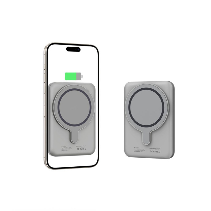 TECH-PROTECT PB10 LIFEMAG MAGSAFE POWER BANK 5000MAH TITANIUM