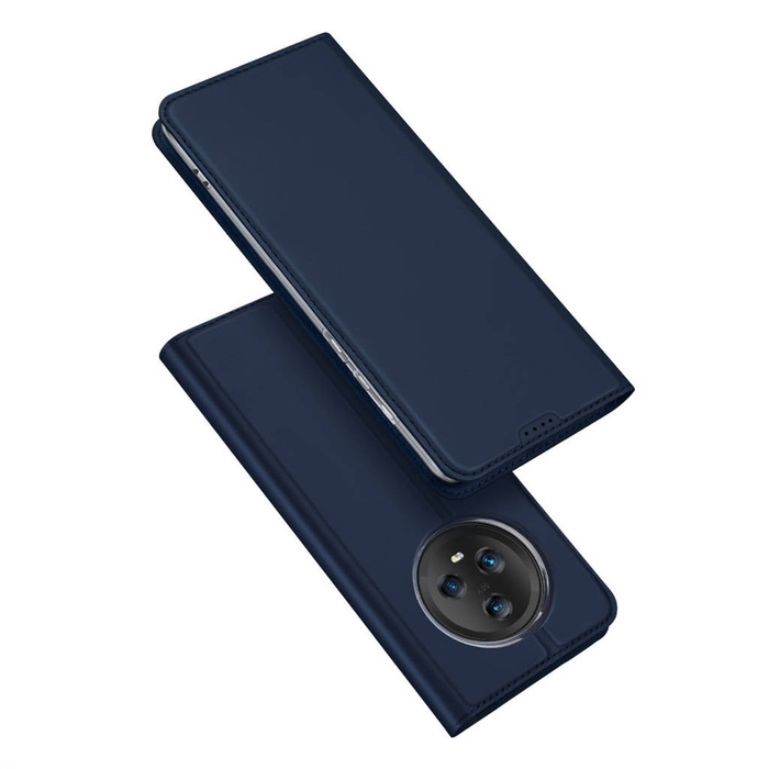 Pouzdro Dux Ducis Skin Pro pro Honor Magic5 Flip Card Wallet Stand Blue