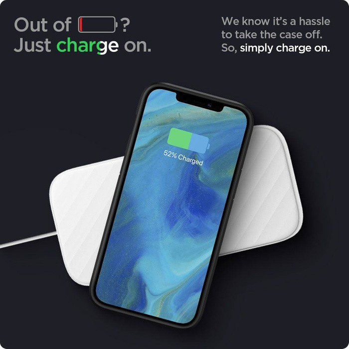 Telefontok SPIGEN iPhone  12 Pro Max Ultra Hybrid matt fekete fekete fekete tok