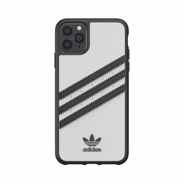 Adidas Moulded Case PU iPhone 11 Pro Max weiß-schwarz/weiß-schwarz 36292