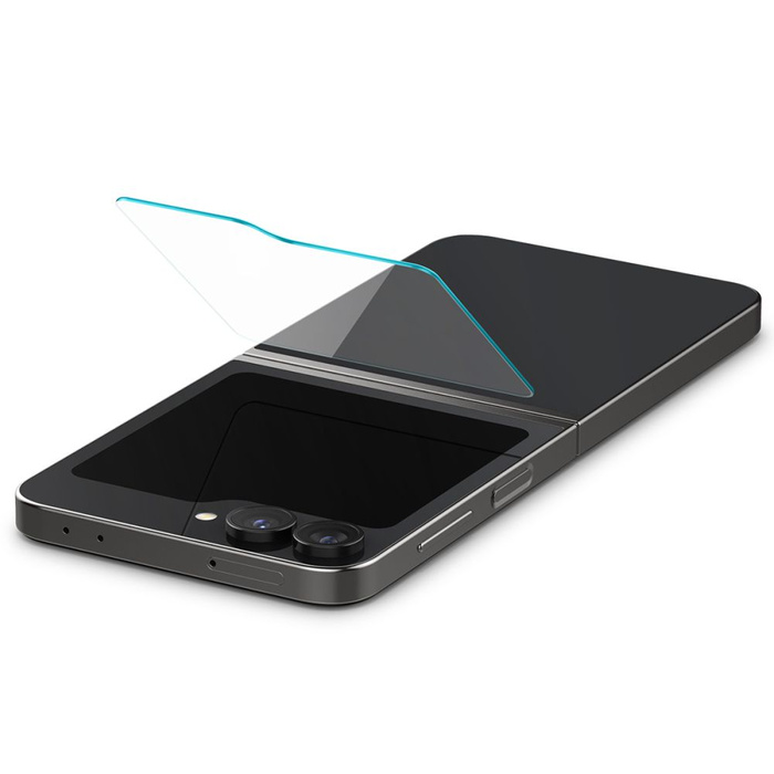 Tempered Glass Spigen GLAS.TR "EZ FIT" 2-PACK GALAXY Z FLIP 6 / 7 FE KLAR