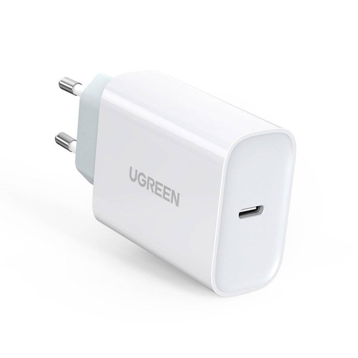 Ugreen Fast USB Charger Type C Power Delivery 30 W Quick Charge 4.0 blanc (70161)