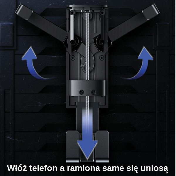 Support USAMS Pour grille de ventilation par gravité ZJ058ZJ01 US-ZJ058 Noir