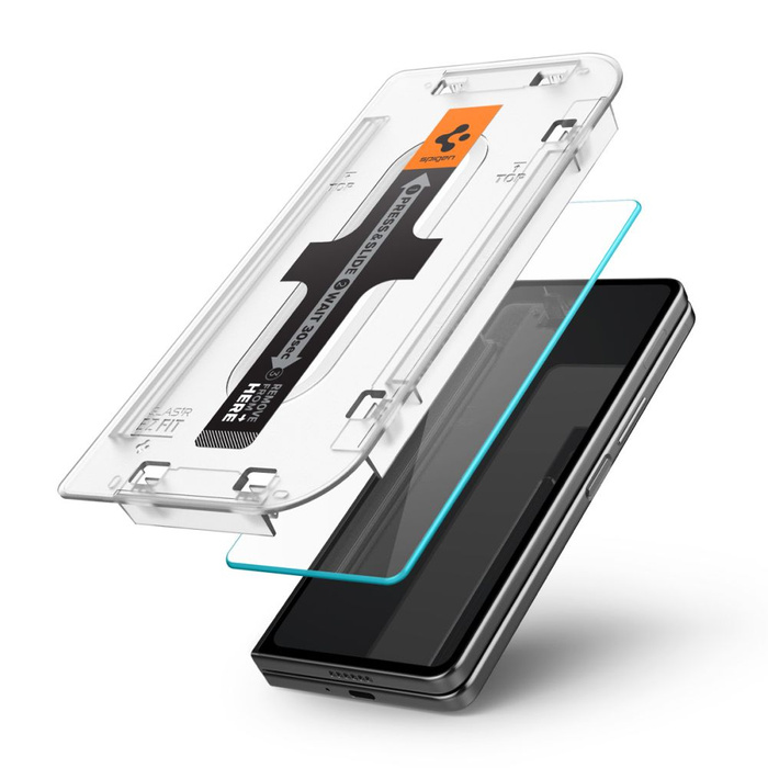 Vidrio Templado Spigen GLAS.TR "EZ FIT" 2-PACK GALAXY Z Fold 5 TRANSPARENTE