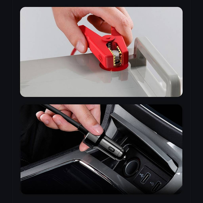 Onduleur de voiture Baseus IGBT 300W 220V (prise CN / EU) noir (CGNB010101)