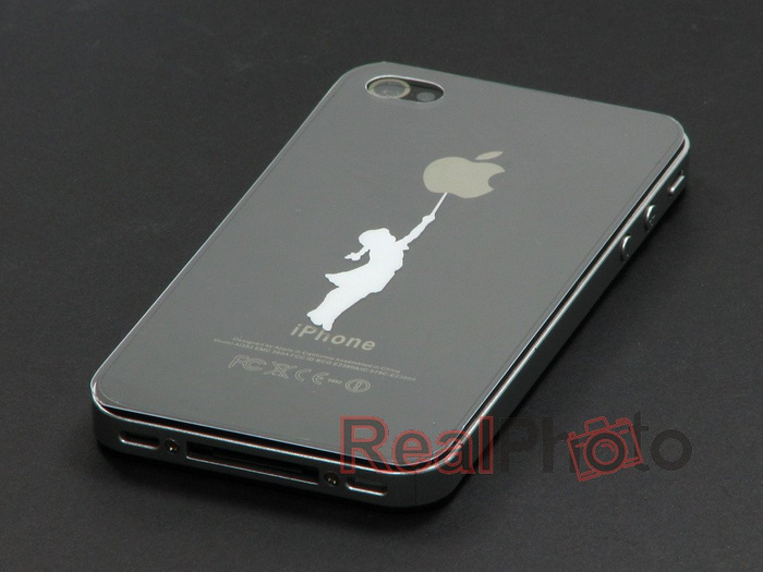 Kryt Apple iPhone 4 4S Thumbsup Case Puzdro Vymeniteľné sklíčka s rôznymi vzormi 