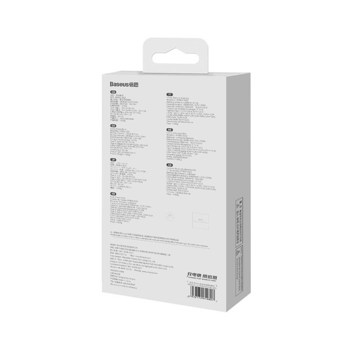 Baseus Bipow Pro 10000mAh 22,5W + USB 3A 0,3m kabel modrý (PPBD040003)