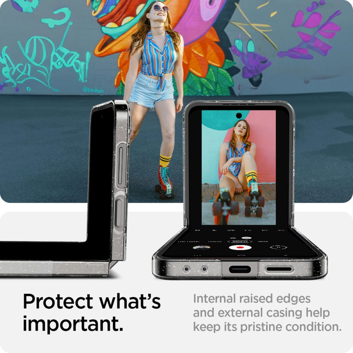 Spigen AIRSKIN GALAXY Z FLIP 6 / 7 FE KRISTALL