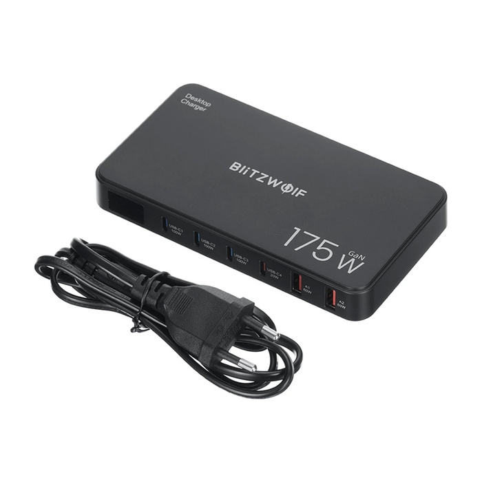 Blitzwolf BW-S30 6-in-1-Ladestation 4xUSB-C + 2xUSB 175W