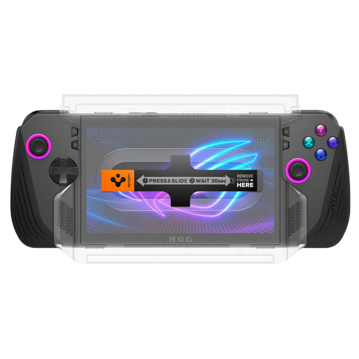 SPIGEN PANZERGLAS ASUS ROG ALLY X GLAS.TR "EZ FIT" 2ER-PACK KLAR