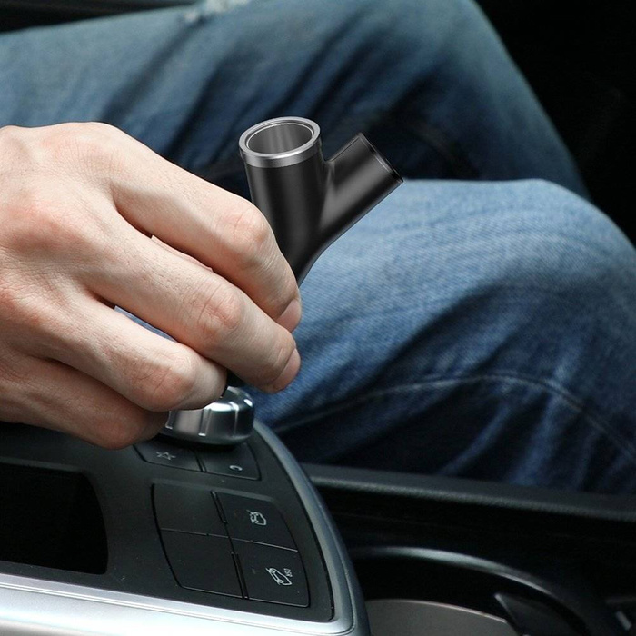 Baseus Y Type Car Charger 2x USB nabíječka do auta + 3,4A zásuvka zapalovače černá (CCALL-YX01)