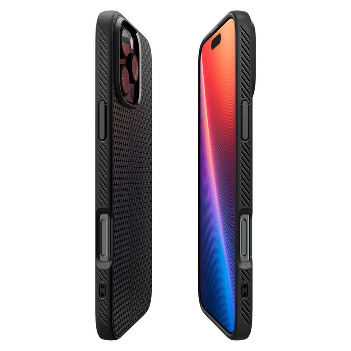 SPIGEN LIQUID AIR IPHONE 16 PRO MATTE BLACK CASE