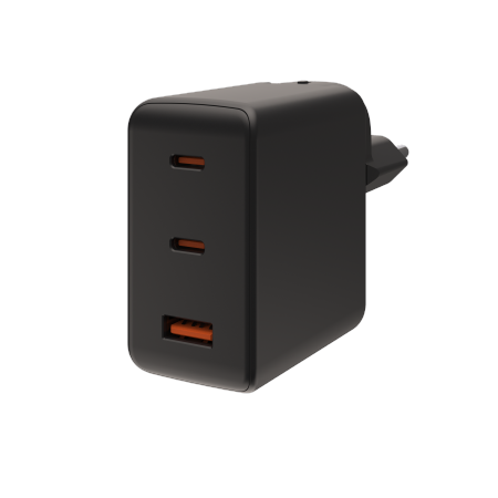 UAG SRGE Charger - ładowarka sieciowa 100W, 2x USB-C oraz USB-A, wtyczki EU, UK, US w zestawie (black)
