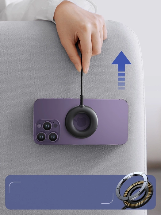 Caricabatterie magnetico wireless Joyroom 15W nero (JR-WQM03)