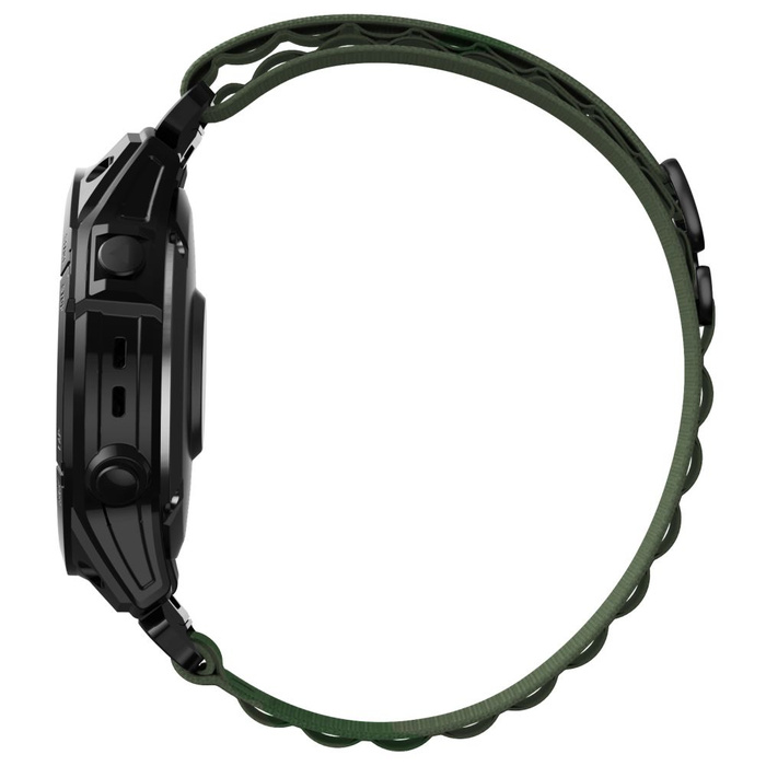 TECH-PROTECT NYLON PRO GARMIN FENIX 3 / 5X / 3HR / 5X PLUS / 6X / 6X PRO / 7X KATONAI ZÖLD