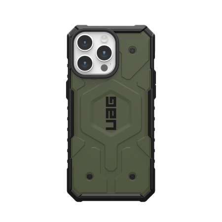 Etui UAG Pathfinder Magsafe - obudowa ochronna do iPhone 15 Pro Max kompatybilna z MagSafe (olive) Case
