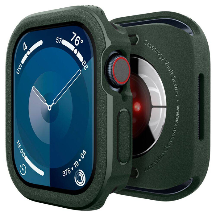 Coque Caseology Apple Watch VOÛTE 10 (46 MM) VERT MINUIT