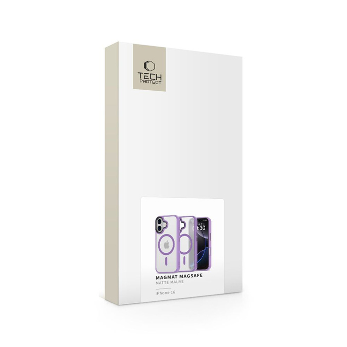 ETUI TECH-PROTECT MAGMAT MAGSAFE IPHONE 16 MATTE MAUVE