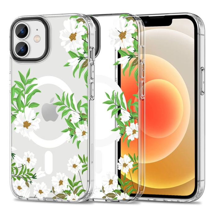 Funda Tech-protect Maghumor MagSafe iPhone 12 / 12 Pro Spring Daisy Case
