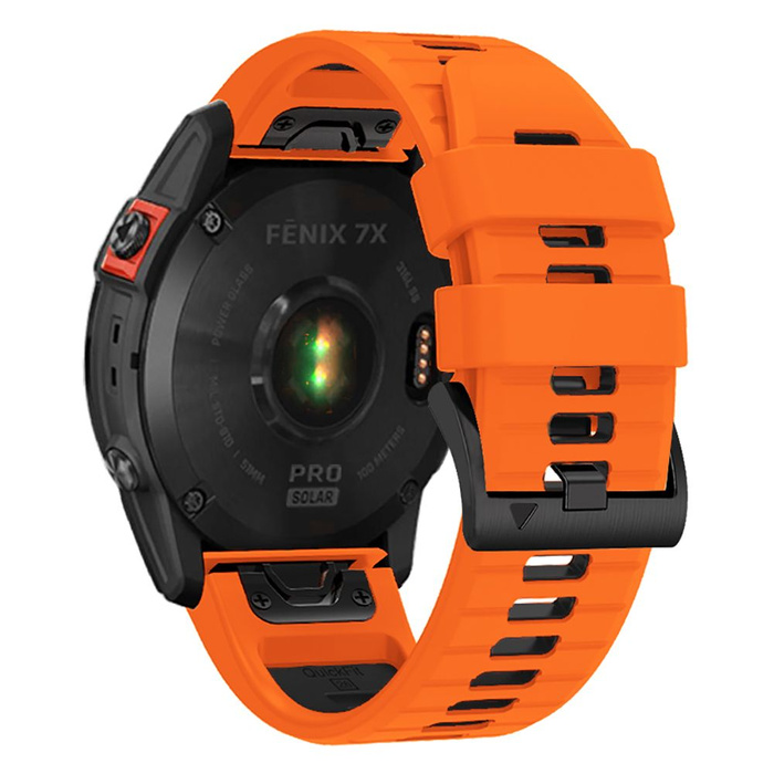 Remienok Tech-protect Iconband Pro Garmin Fenix 3 / 5x / 3hr / 5x Plus / 6x / 6x Pro / 7x Oranžová/čierna