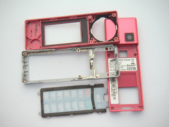 SAMSUNG X830 Funda Completa Rosa Grado B