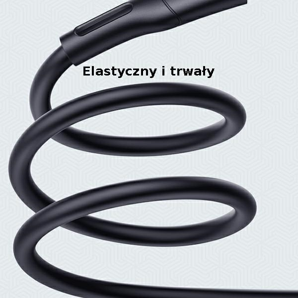 USAMS U68 lightning 2A Fast Charge cable 1m black/black SJ500USB01 (US-SJ500)