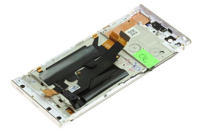 LCD DISPLAY Touch SONY Xperia XA1 fehér A osztályú eredeti