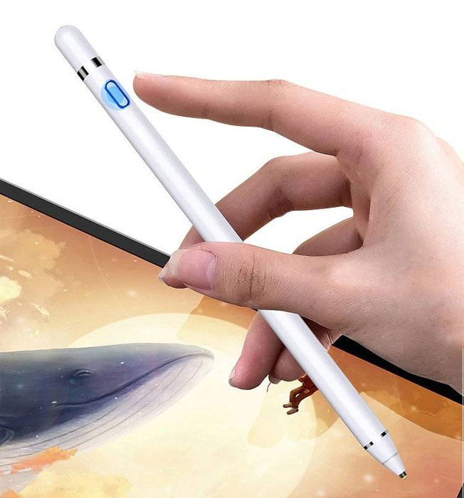 Cartinoe capacitance stylus pen for iPad white