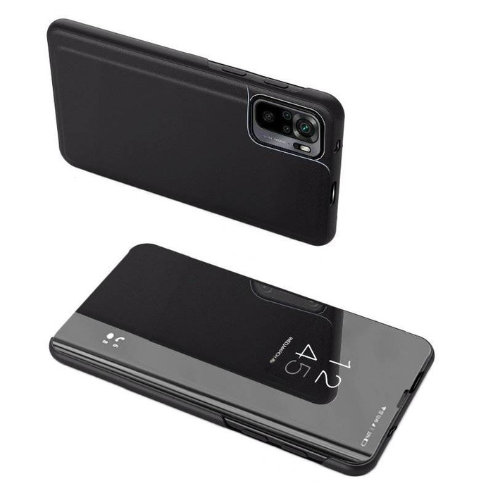 Clear View Case flip cover Xiaomi Redmi Note 11 Pro+ 5G (Chine) / 11 Pro 5G (Chine) / Mi11i HyperCharge / Poco X4 NFC 5G noir