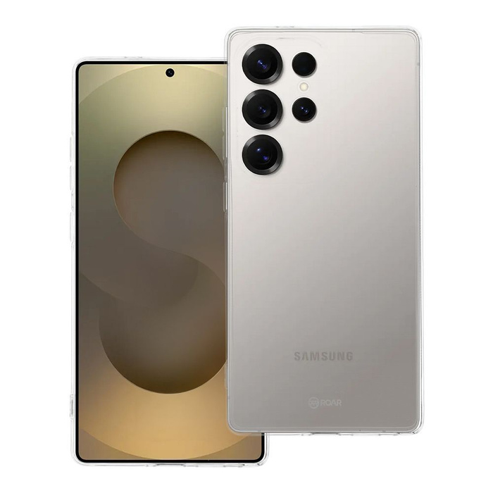 ROAR futerał ALL DAY COLORFUL JELLY do SAMSUNG S25 Ultra transparentny