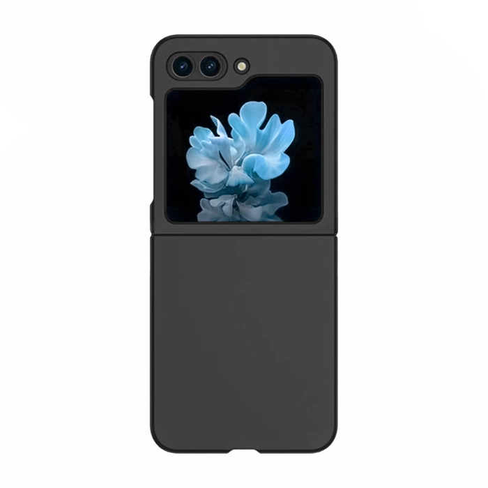 Silikonhülle für Samsung Galaxy Z Flip 6 - Schwarz