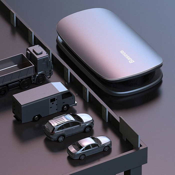 Baseus čistič regenerátoru auto stěrač brousek nůž nůž šedý (CRXFQ-0A)