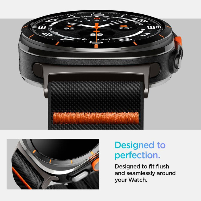 Bracelet Spigen Galaxy Watch FIT LITE SAMSUNG ULTRA (47 MM) NOIR