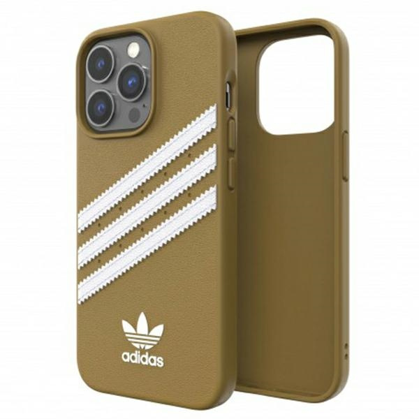 Hülle Adidas OR Moulded PU iPhone 13 Pro Max 6.7" beige-gold/beige-gold 47807