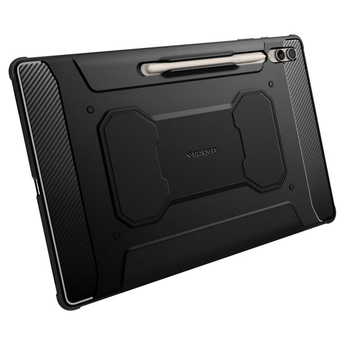 Funda Spigen Rugged Armor "pro" Galaxy Tab S8 Ultra / S9 Ultra 14.6 Negro Case