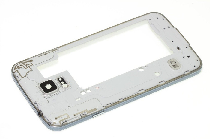 Etui Corps Cadre SAMSUNG Galaxy S5 NEO G903 Argent Grade B