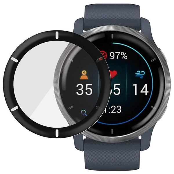 PanzerGlass SmartWatch Garmin Venu 2 /Venu 2 Plus/Vivoactive 4 czarny/black 3652