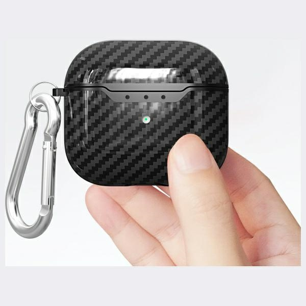 Beline AirPods Carbon Cover Air Pods 4czarny/black