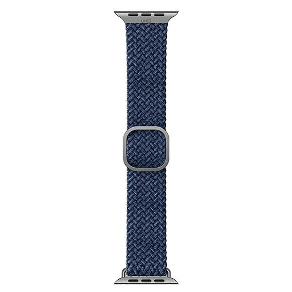 Uniq Aspen Apple Watch 40/38 / 41mm Geflochtenes Blau / Oxford-Blau