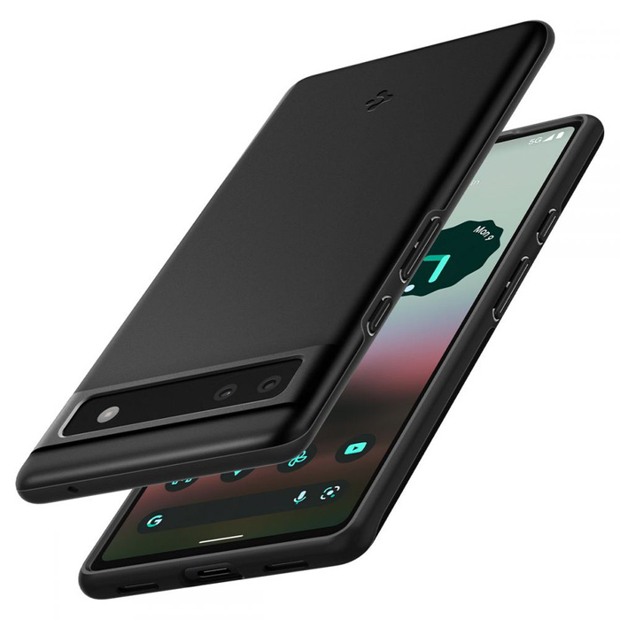 Spigen Thin Fit GOOGLE PIXEL 6A Funda NEGRO