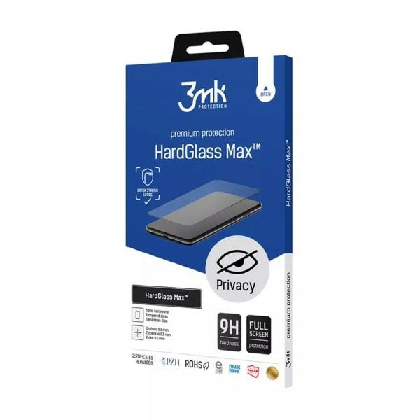 3mk HardGlass Max Privacy iPhone 14 Plus /13 Pro Max 6,7" černá/černá, FullScreen Glass
