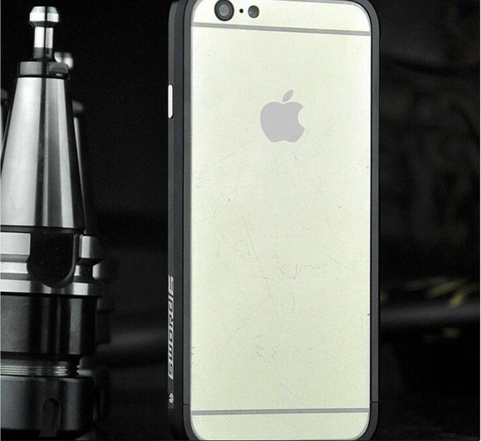 Hülle LJY Sword 6 iPhone 6 6S Aluminium Bumper Rahmen Rot