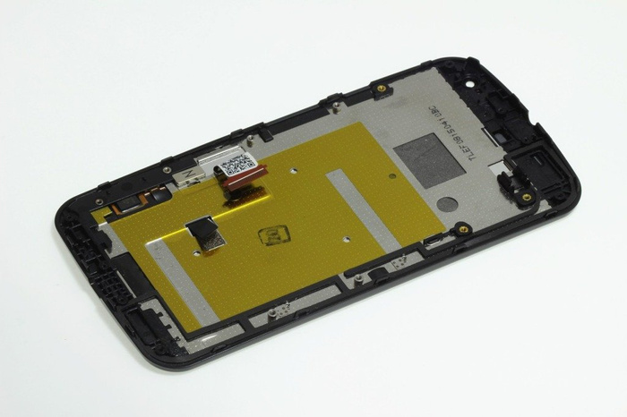 MOTOROLA Moto G2 Fekete A fokozatú LCD KIJELZŐ Eredeti Touch