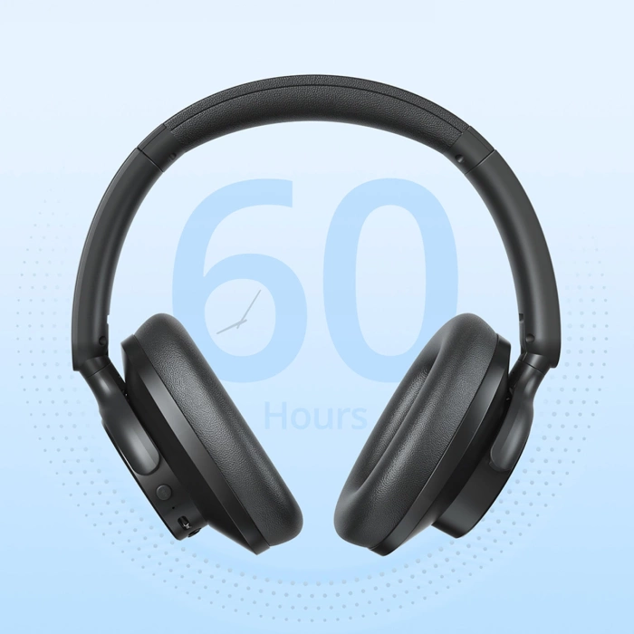 Tronsmart Sounfii Q20 ANC On-Ear Bluetooth 5.3 Kabellose Kopfhörer - Schwarz