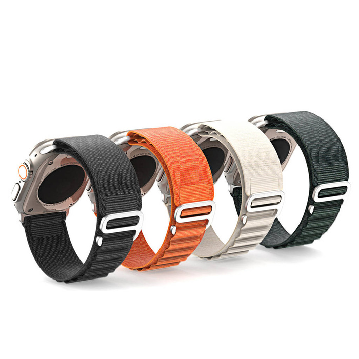 Apple Watch 8/7/6/SE/5/4/3/2/1 (41, 40, 38mm) Dux Ducis Strap Version GS Bracelet Boucle Sport - Orange