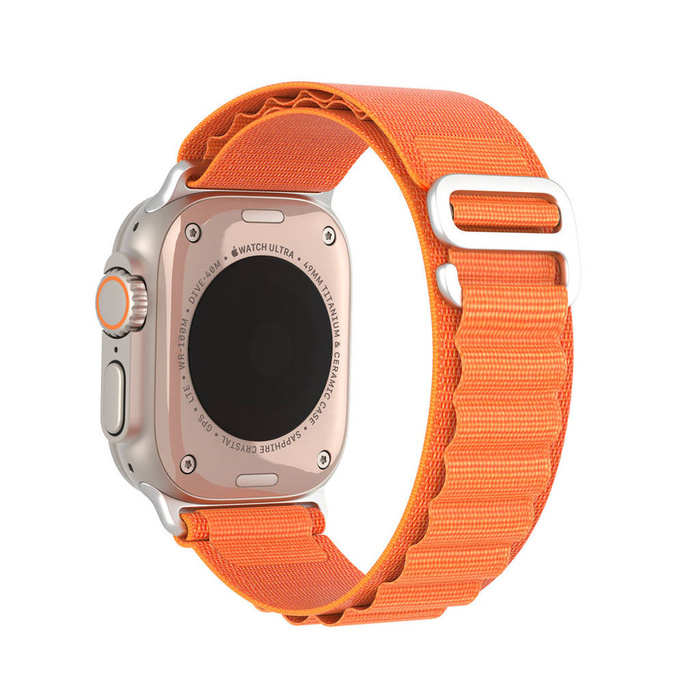 Apple Watch 8/7/6/SE/5/4/3/2/1 (41, 40, 38 mm) Dux Ducis Strap GS Verze Sport Buckle Strap - oranžový