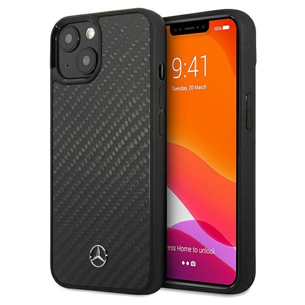 Etui Mercedes MEHCP15SRCABK iPhone 15 6.1" czarny/black hardcase Carbon Fiber Dynamic Case